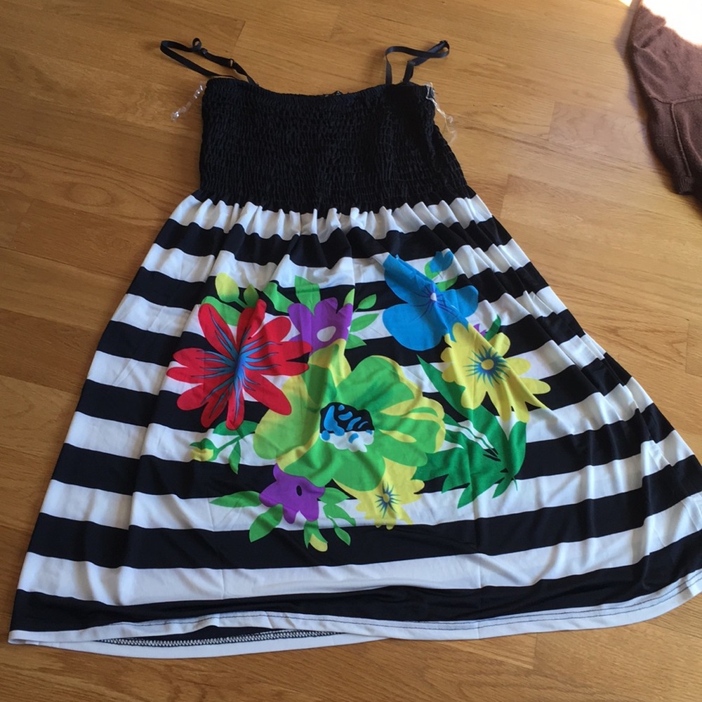 Summer dress-very cute. Tube top style great feel
